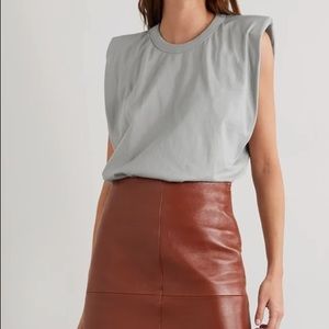 Frankie Shop Eva shoulder pad tank